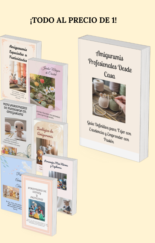 Amigurumis Profesionales desde casa: Guía definitiva para Tejer y Emprender
