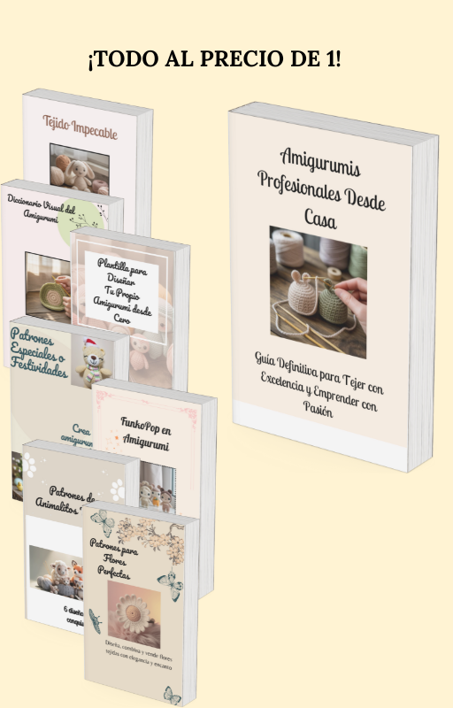 Amigurumis Profesionales desde casa: Guía definitiva para Tejer y Emprender
